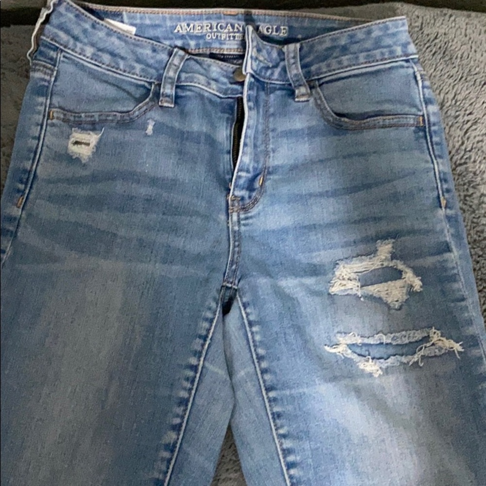American Eagan high rise skinny jeans - Picture 1 of 4